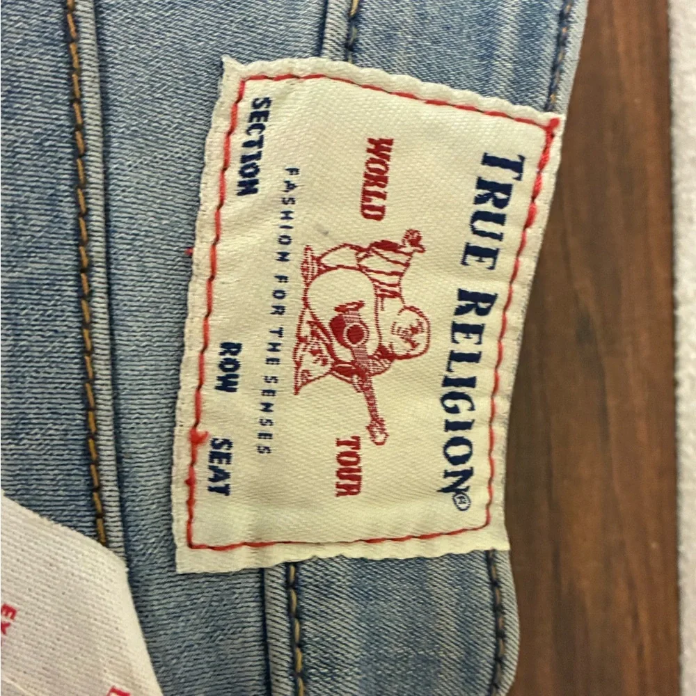 NWT True Religion Women Blue Jeans Size 27 Jennie Curvy Skinny - Picture 3 of 16